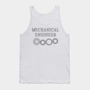 Mechanical Engineer Gears Tank Top